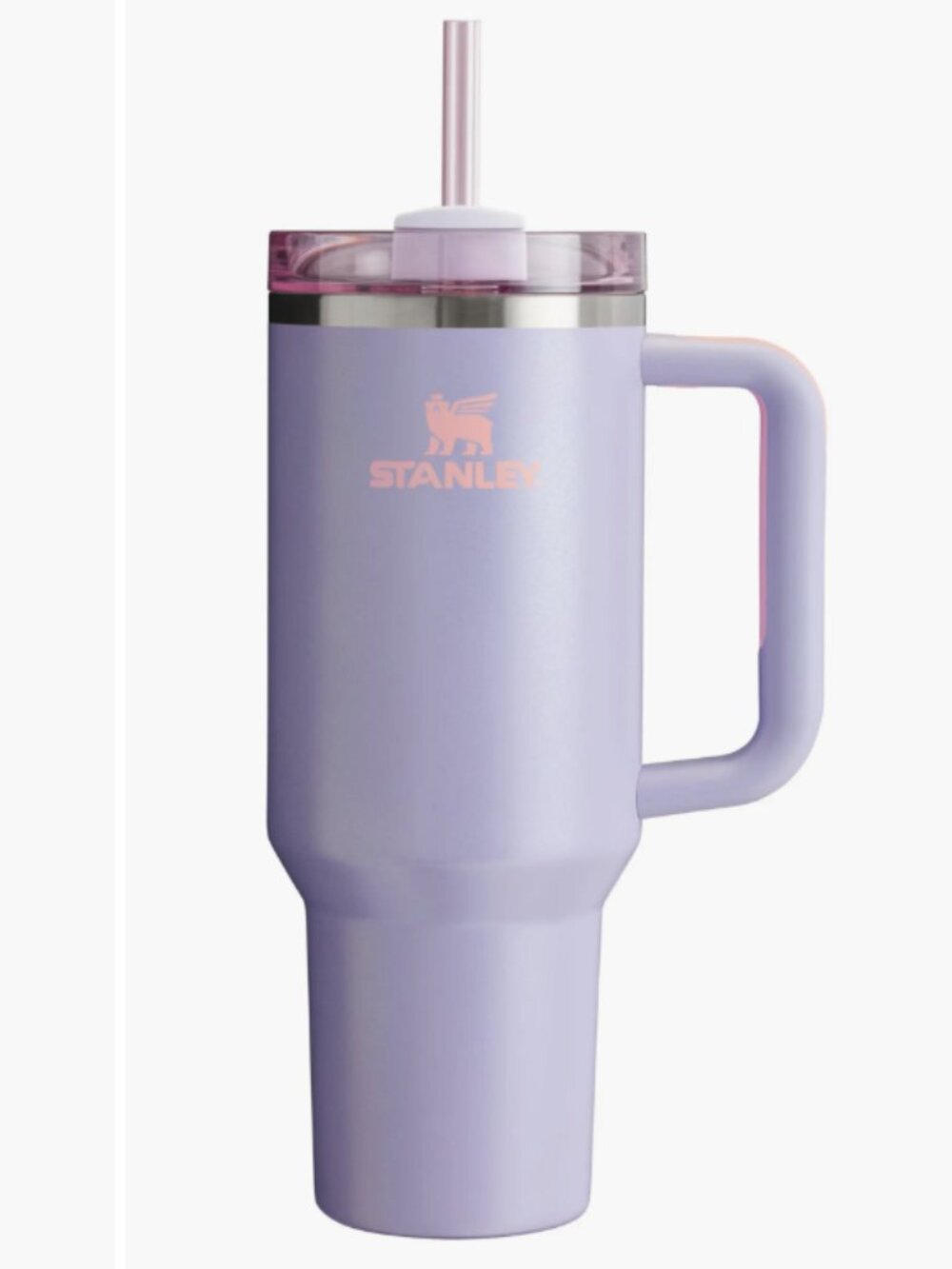 Orchid Glimmer Stanley The Quencher H2.0 Flowstate Tumbler - 40 oz - NWT